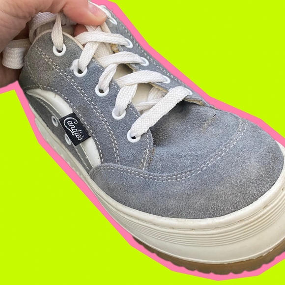 90s Candies Blue Platform Sneakers - Picture 2 of 12